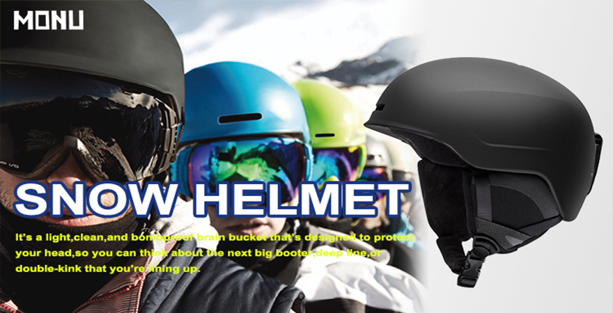 skiing helmets-monu sports factory price