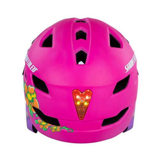 Kids helmet with tail light FS017