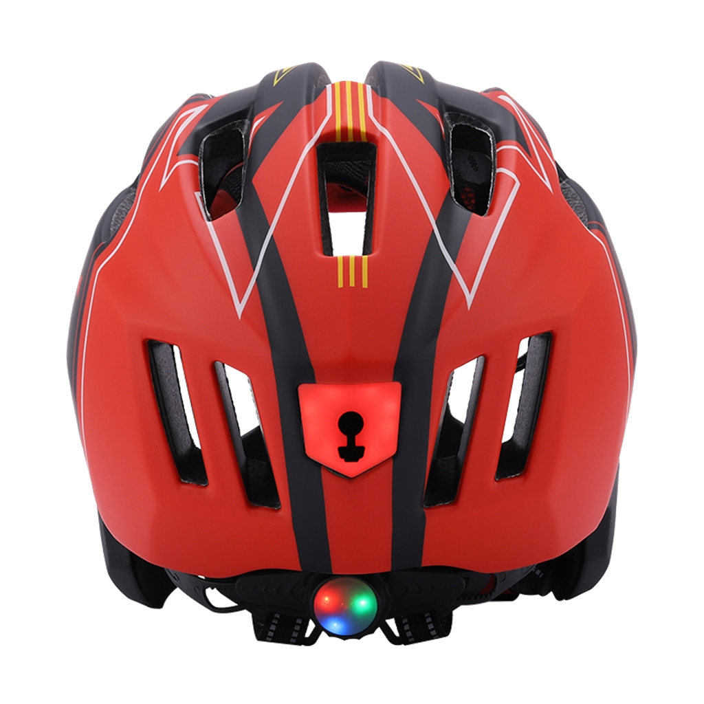 Children's helmet with tail light HC001