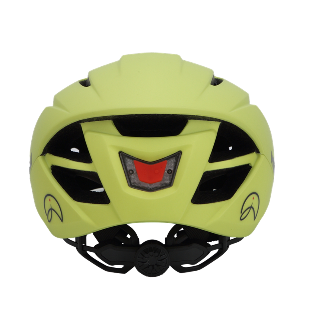 Road bike helmet with light HM008