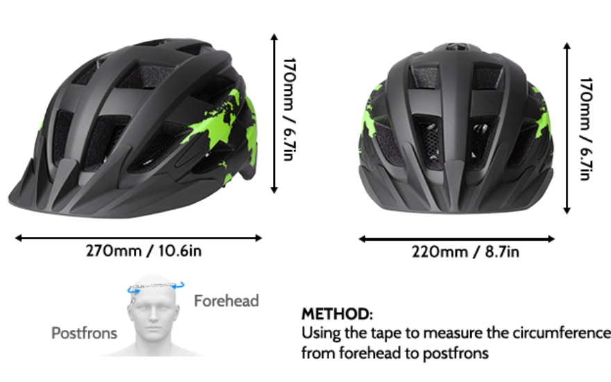 Mountain bike helmet weight HC006