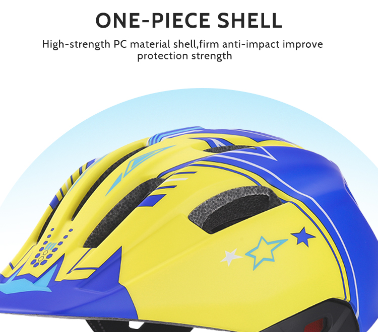 Adjustable kids open-face helmets