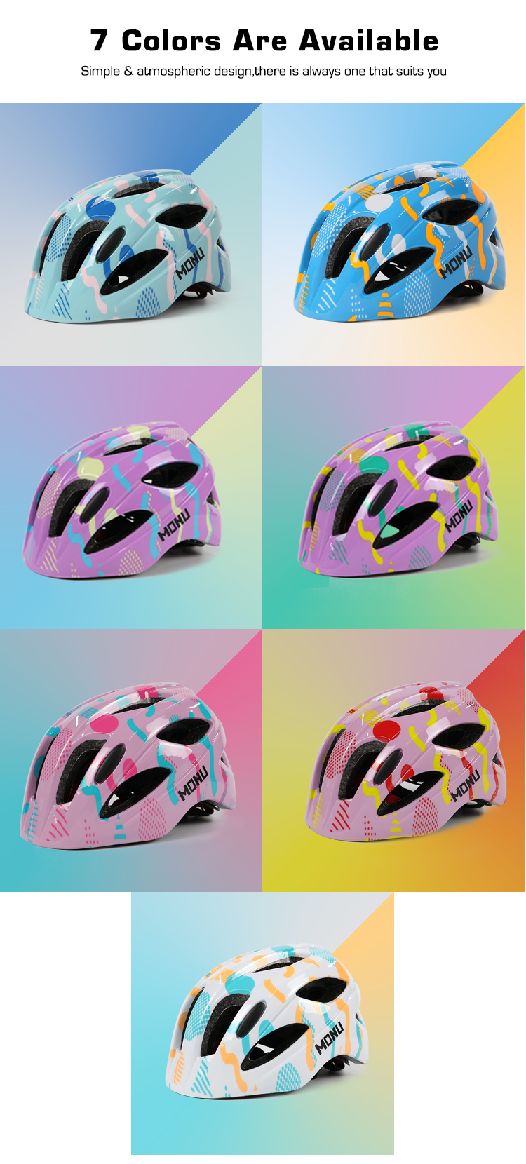 Children's helmet 7colors available